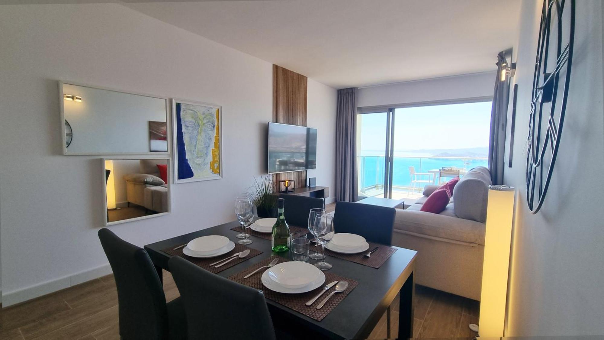 Skyscraper Apartment With Panoramic Views - Floor 38 Benidorm Exterior foto