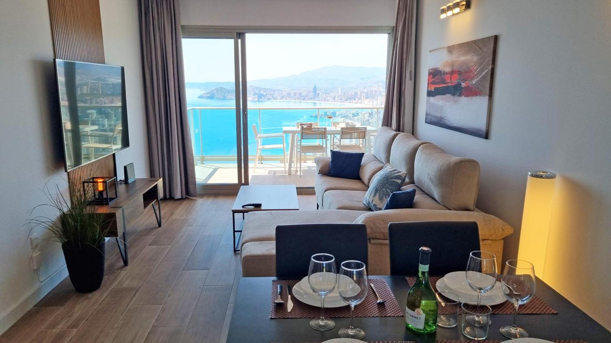 Skyscraper Apartment With Panoramic Views - Floor 38 Benidorm Exterior foto