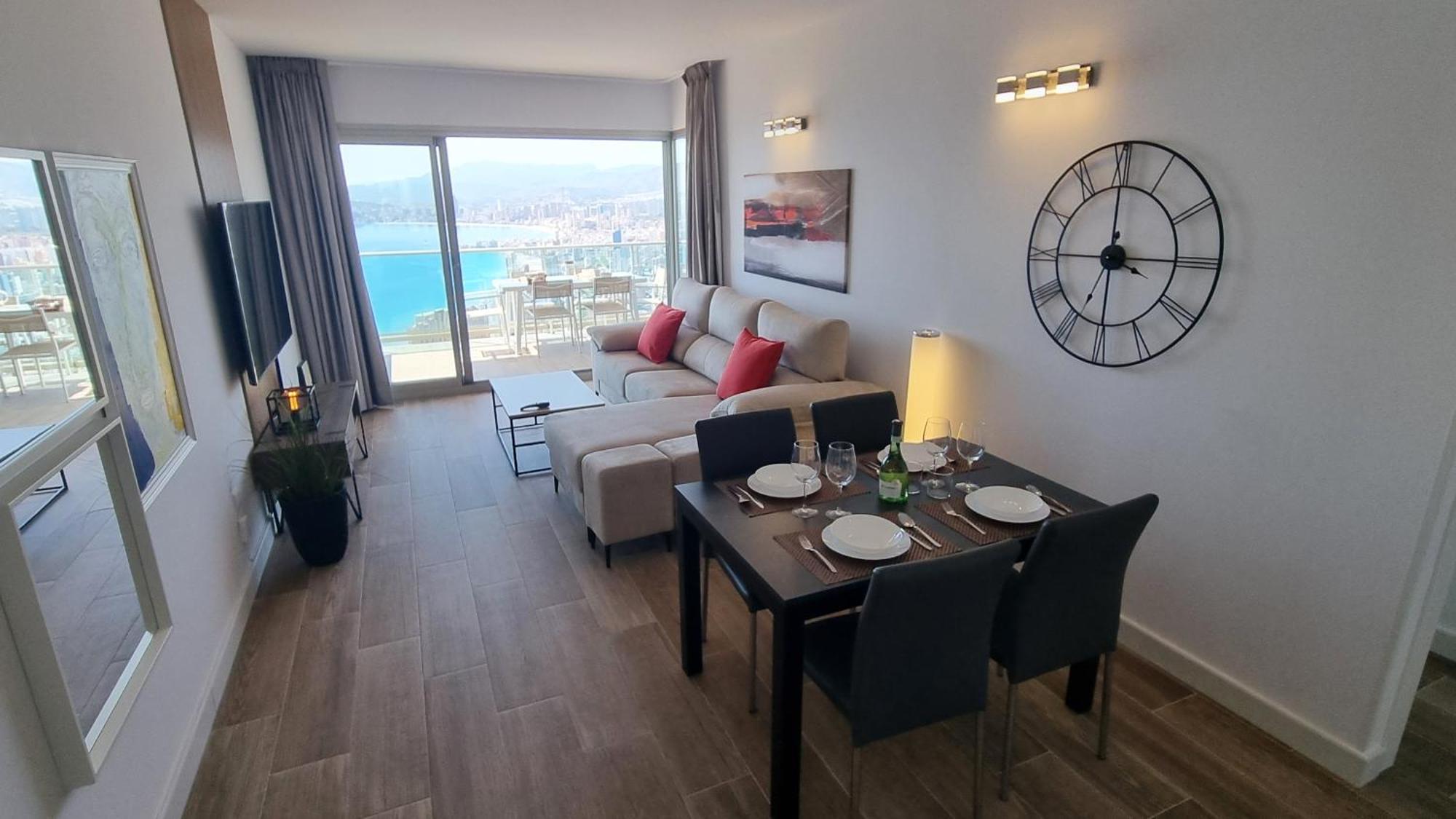 Skyscraper Apartment With Panoramic Views - Floor 38 Benidorm Exterior foto
